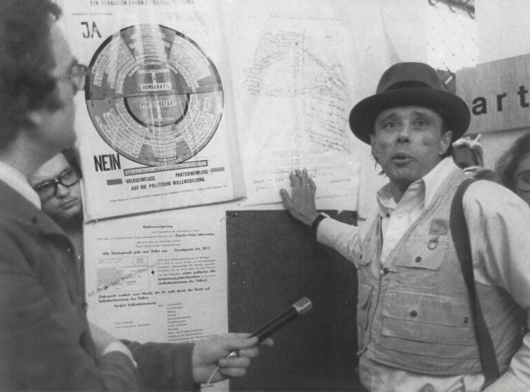 Joseph Beuys, Strassenaktion, 1971