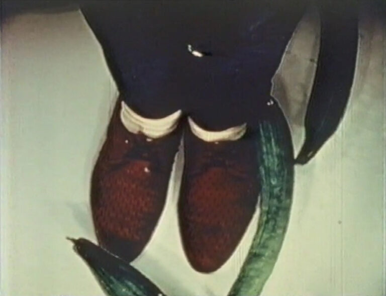 Christof Kohlhöfer, Sigmar Polke, Der ganze Körper fühlt sich leicht und möchte fliegen, 1969, 16-mm-Film, digitalisiert, Still; VG Bild-Kunst, Bonn 2023