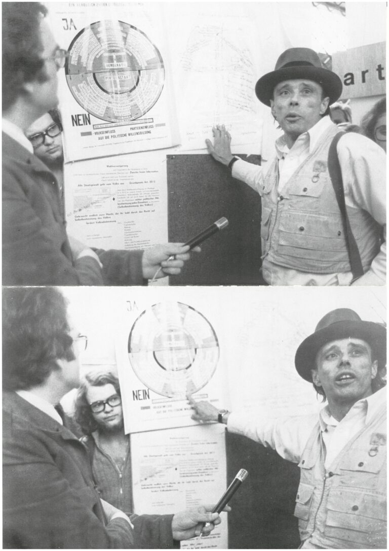 Joseph Beuys, Strassenaktion, 1971