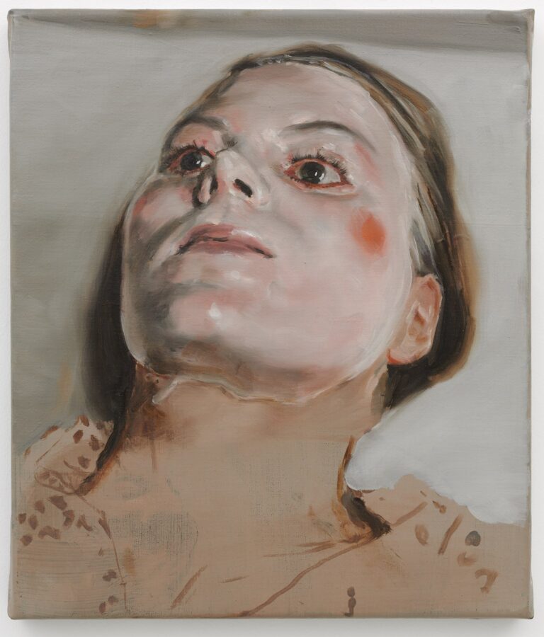 Michaël Borremans Untitled, 2008 Öl auf Leinwand, 42 x 36 cm