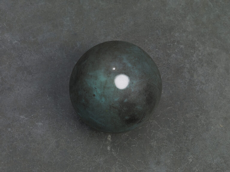 Miroslaw Balka 14 x 14 x 15, Dirty Ball 2003