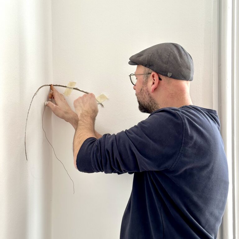 David Semper bei der Arbeit.