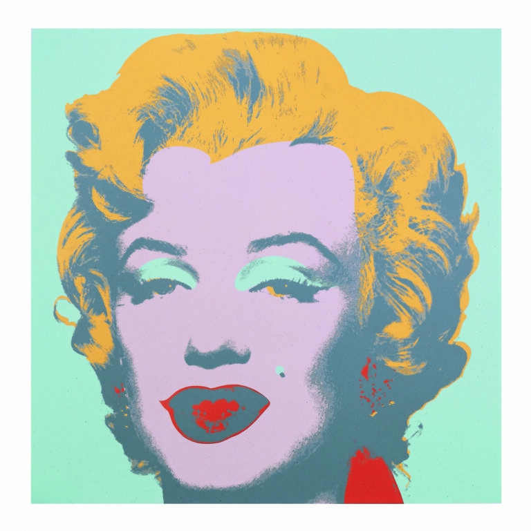 Andy Warhol, Marilyn, 1967 Siebdruck, 91 x 91 cm Museum Morsbroich, Leverkusen